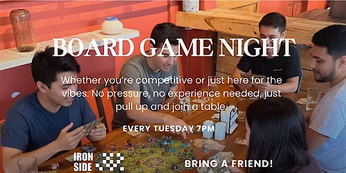 Board Game Night at Miami Ironside