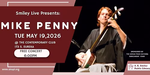 Smiley LIVE! Presents: Mike Penny