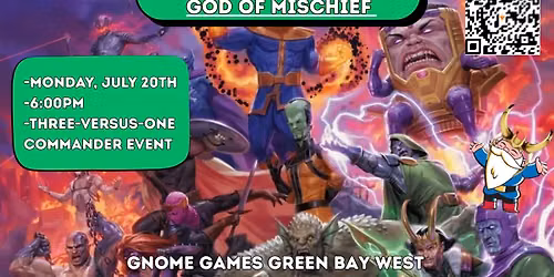 Magic Presents: God of Mischief at Gnome Games Green Bay West