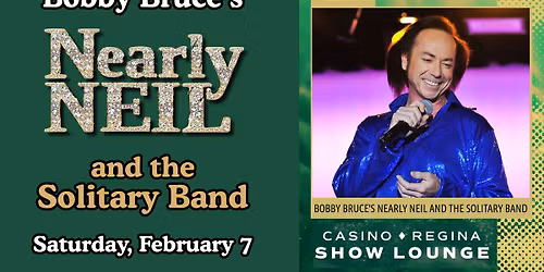 Bobby Bruce's Nearly Neil and the Solitary Band at CASINO REGINA