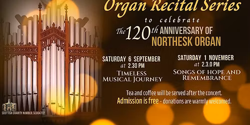 Organ Recital: Songs of Hope and Remembrance