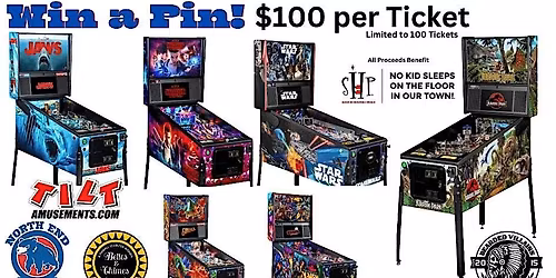 North End Pub Pinball 6th Annual Charity Bed Drive