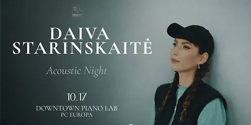Daiva Starinskaitė Acoustic Night