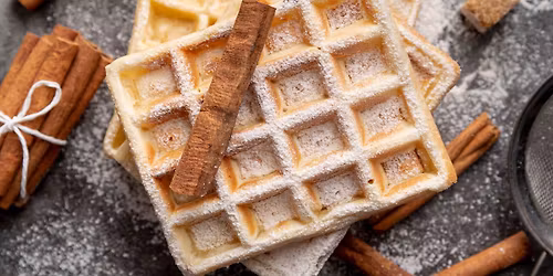 Frische Waffeln im Hellweg Baumarkt Ennepetal - Entspannen im Weihnachtstrubel