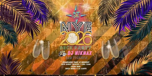 New Years Eve Deck Party 2026 at Chesapeake Inn!