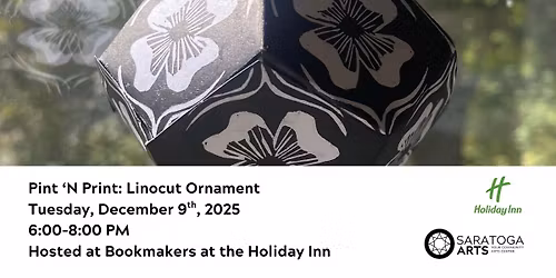 Pint 'n Print: Linocut Ornament