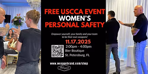 FREE USCCA Event\/ Women\u2019s Personal Safety