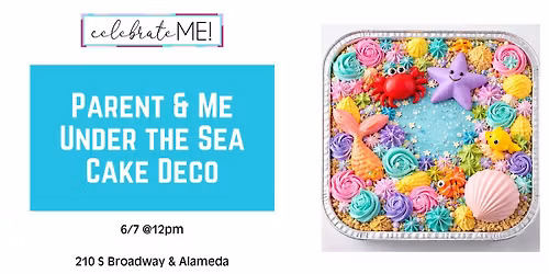 Parent & Me Under the Sea Cake Deco