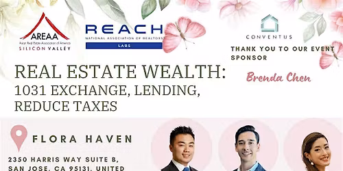 REAL ESTATE WEALTH: 1031 Exchange, Lending, & Reducing Taxes