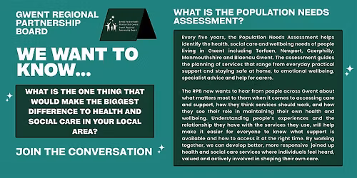 Population Needs Assessment Drop In - Newport