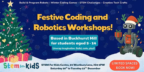 Festive Coding & Robotics Workshop!