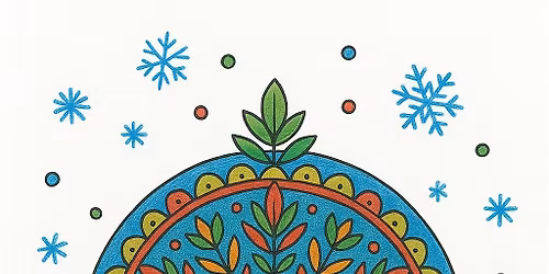 Workshop Mandala tekenen (kersteditie)