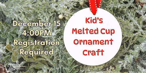 Kid's Melted Plastic Cup Ornaments