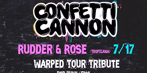 Confetti Cannon Live @ Rudder & Rose