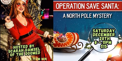 Operation Save Santa: A North Pole M**der Mystery at the Speakeasy