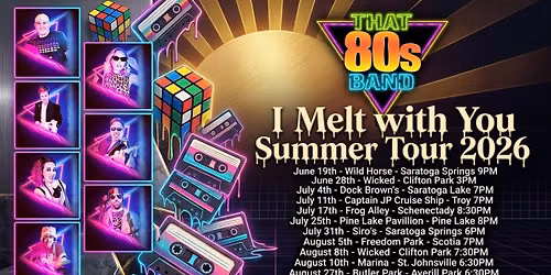 End Of The Summer 80s Madness With That 80s Band at Dock Brown's! 