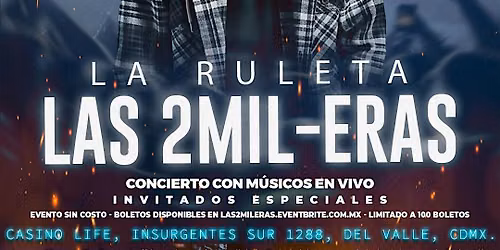JONATHAN VALENZUELA ''LAS 2MILERAS - LA RULETA''
