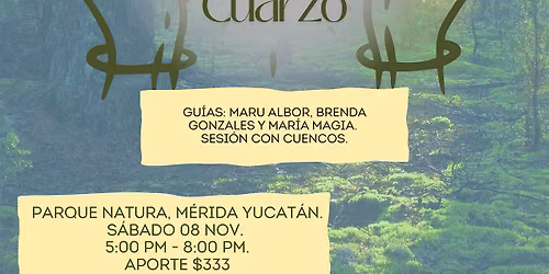 C\u00edrculo de Cacao con Cuencos de Cuarzos.