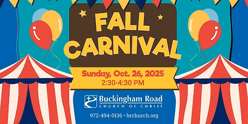 FREE - 2025 Fall Carnival
