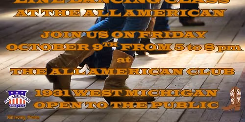 Line dancing with Jean