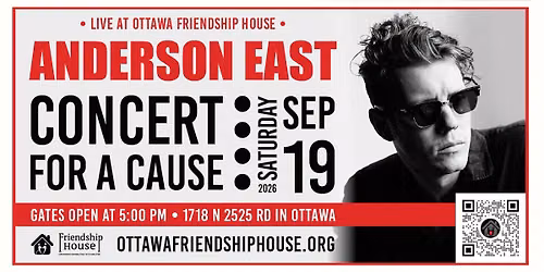 Concert for a Cause featuring Anderson East