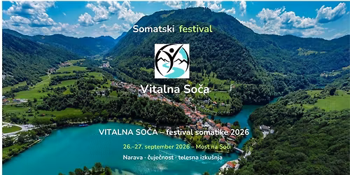 Vitalna So\u010da \u2013 Festival somatike | 26.\u201327. september 2026