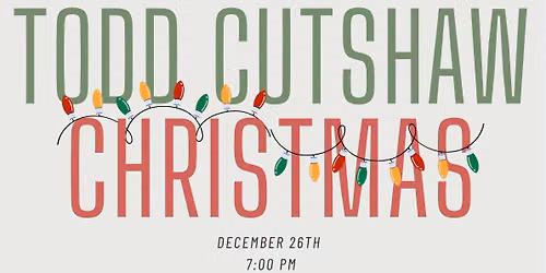 Todd Cutshaw Christmas