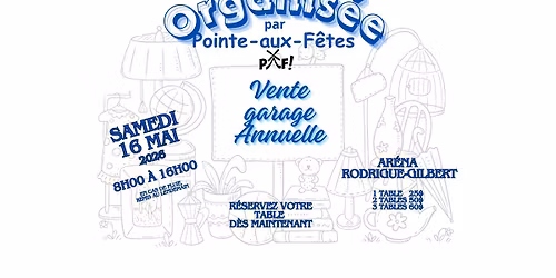 Vente de garage annuelle