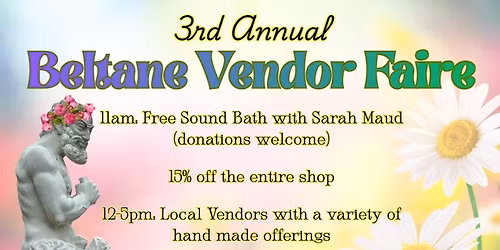 Beltane Vendor Faire