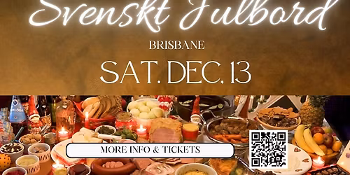 Swedish Christmas Buffet with Lucia entertainment 