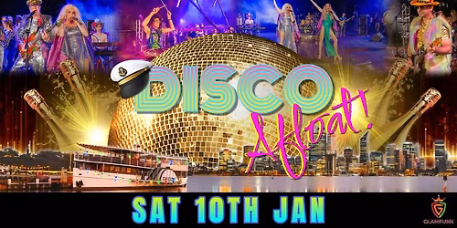 Glam Funk Band presents "Disco Afloat! On the PS Decoy Paddle Steamer!"
