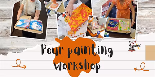 Pour Painting Workshop - Vase Painting - Louisville, KY \u2728