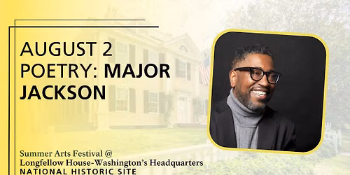 Poetry Reading: Major Jackson