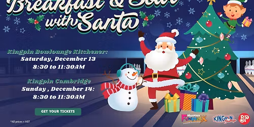 \ud83c\udf85 Breakfast & Bowling with Santa! \ud83c\udfb3\ud83e\udd5e