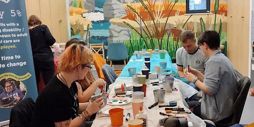 Fandom bracelet making, tie dye clothing designing or plant pot painting
