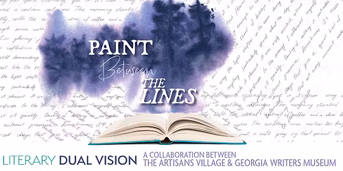 Paint Between the Lines - A creative collaboration between local Authors & Artists.