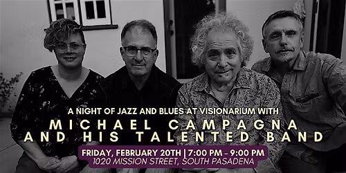 \u2728 A Night of Jazz and Blues with Michael Campagna! \u2728