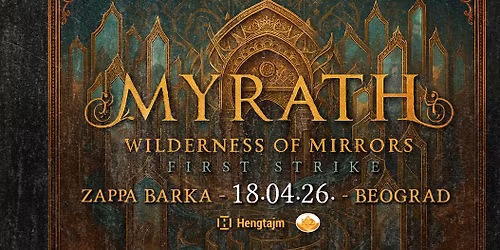 Orijentalni progresiv metalci MYRATH premijerno u Srbiji!