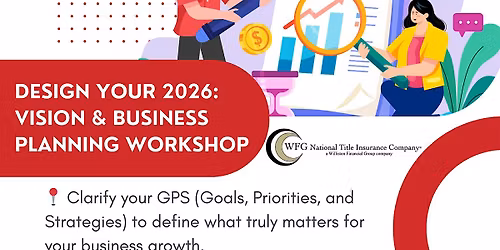 Design Your 2026: Vision & Business Planning Workshop