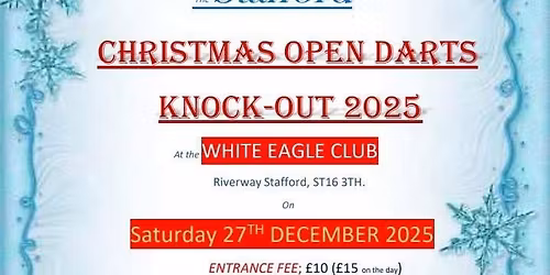 Christmas Open Darts Knock-Out 2025