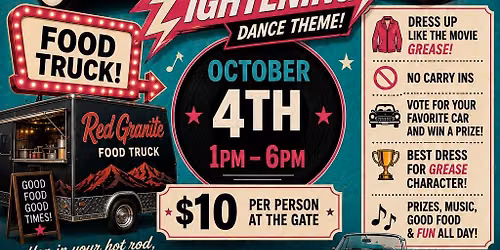 Grease Lightening Dance and Classic Car Show