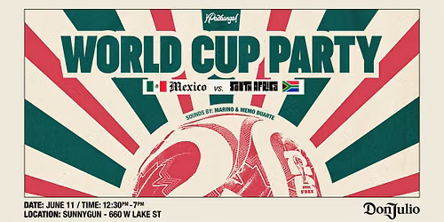 World Cup Party at SUNNYGUN