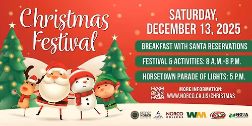 Breakfast with Santa & Christmas Festival