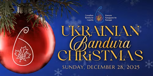 Ukrainian Bandura Christmas \u2013 TORONTO
