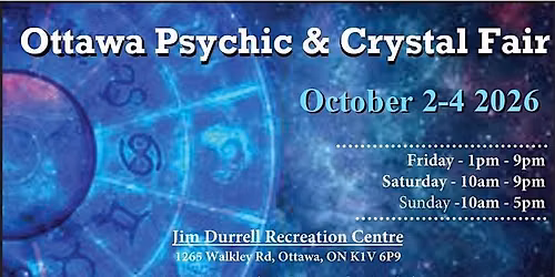 Ottawa East Psychic & Crystal Fair