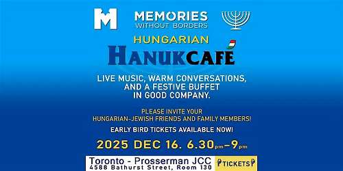 Hanukkah Celebration with the Hungarian Jewish Community
