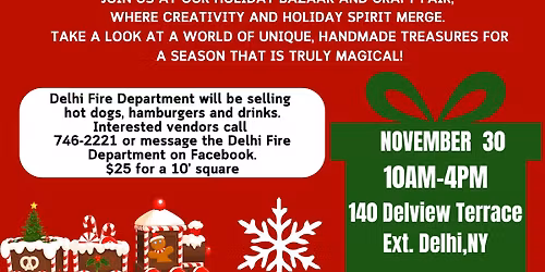 Holiday Bazaar and Craft Fair