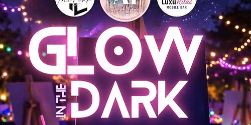 Neon Glow in the Dark Selfie Session