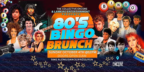 Lamkin3 Entertainment Presents...80s Music Bingo Brunch