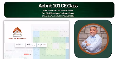 AirBNB 101 CE Class -Short Term Rental Market Analysis